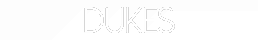 Neon personalizado: DUKES