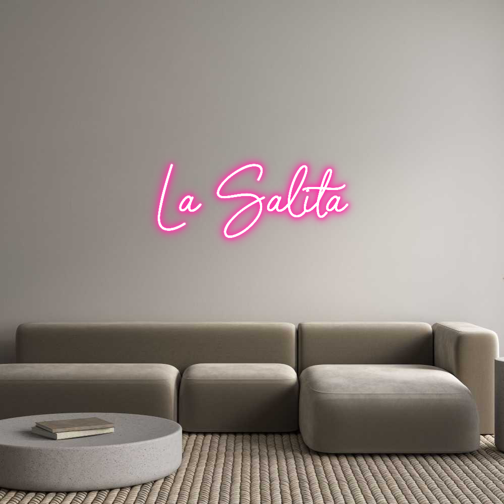Neon personalizado: La Salita