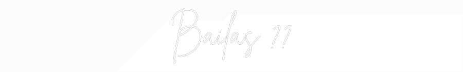 Neon personalizado: Bailas ??