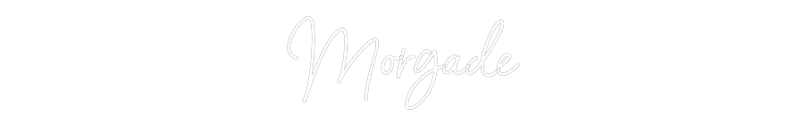 Neon personalizado: Morgade