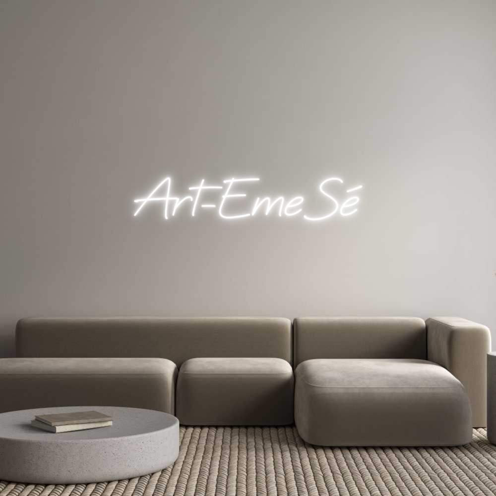 Neon personalizado: Art-EmeSé