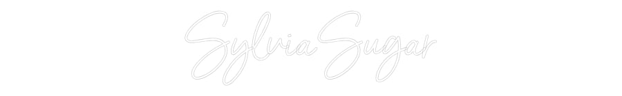 Neon personalizado: SylviaSugar