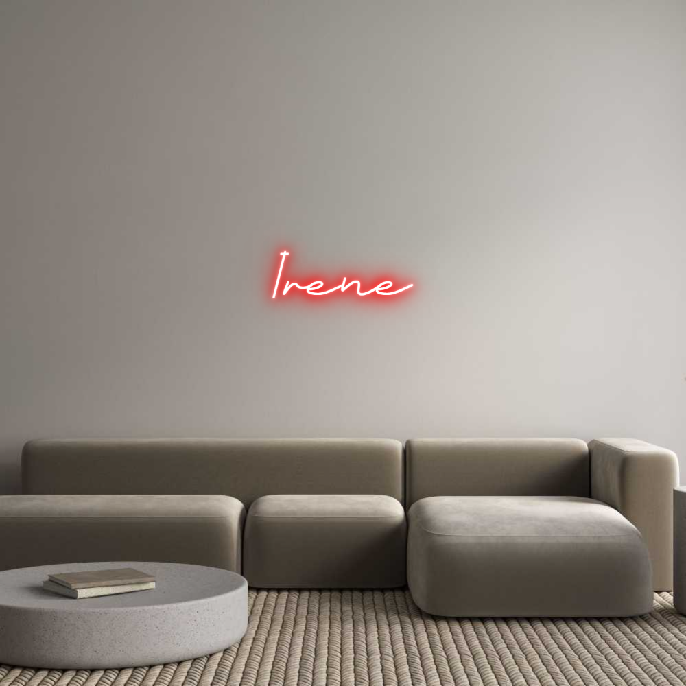 Neon personalizado: Irene