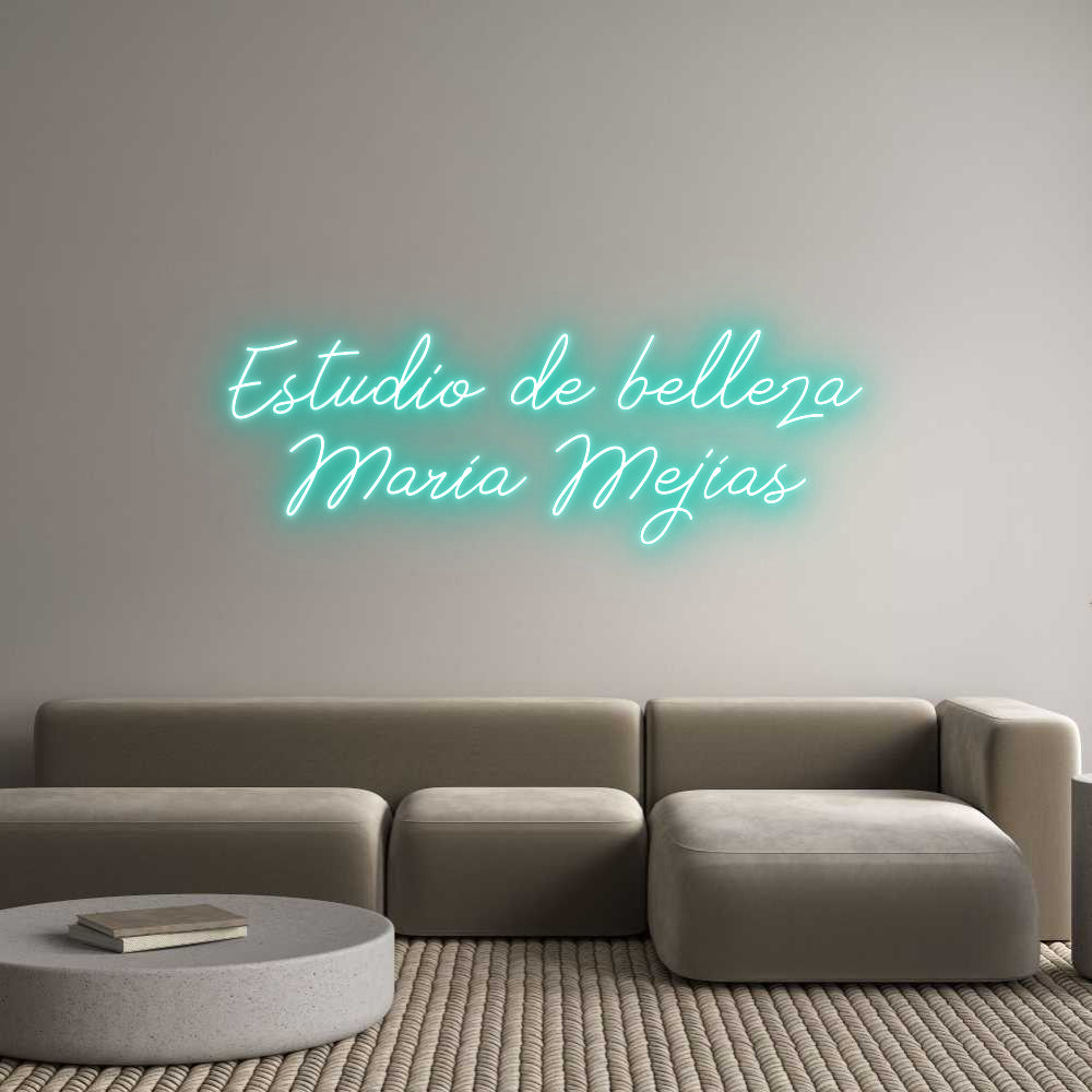 Neon personalizado: Estudio de be...