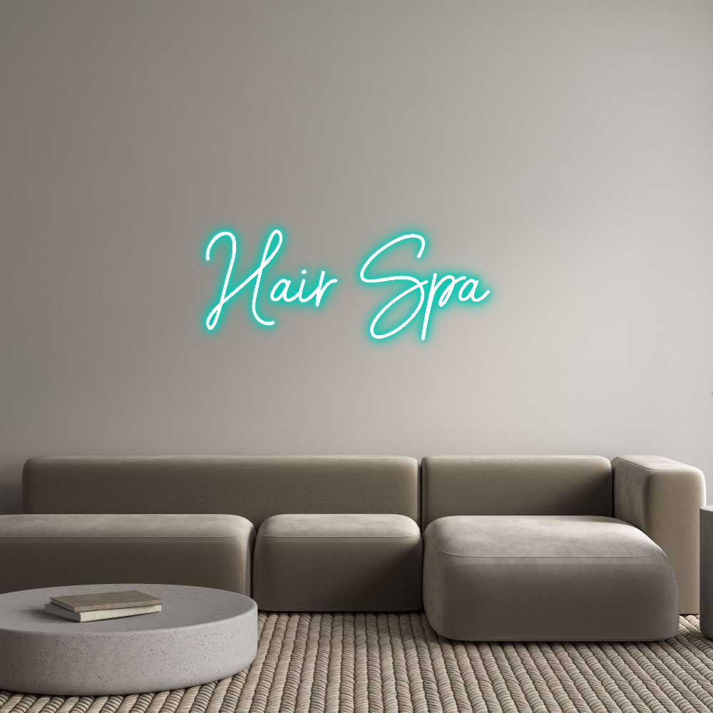 Neon personalizado: Hair Spa