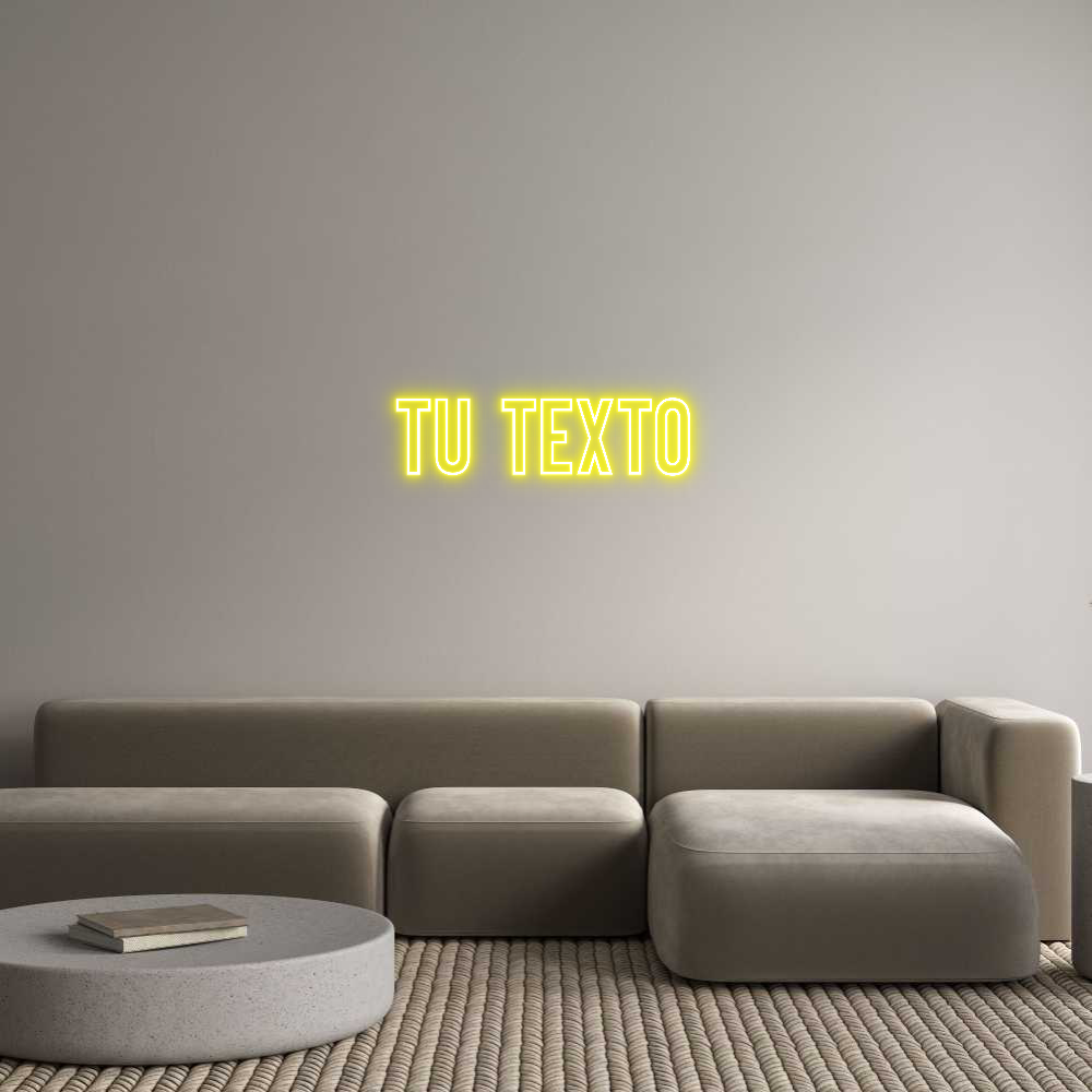 Neon personalizado: Tu texto