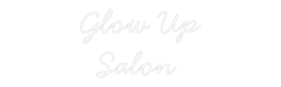 Neon personalizado: Glow Up
Salon