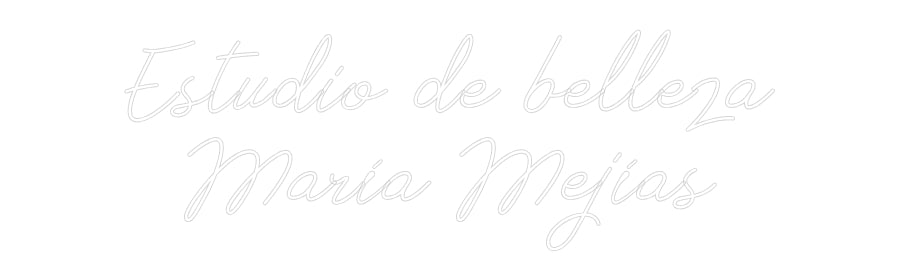Neon personalizado: Estudio de be...