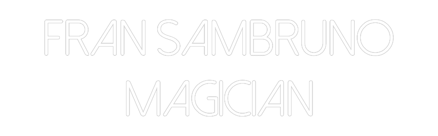 Neon personalizado: Fran Sambruno...