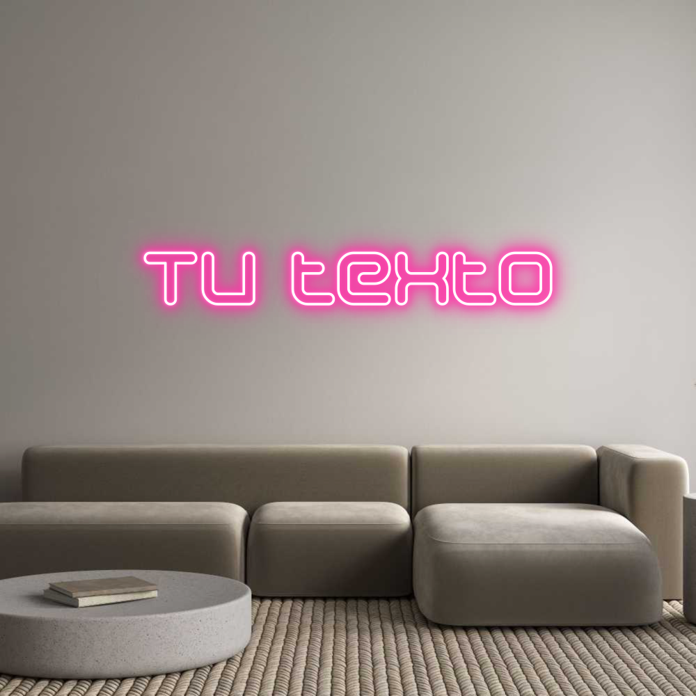 Neon personalizado: Tu texto