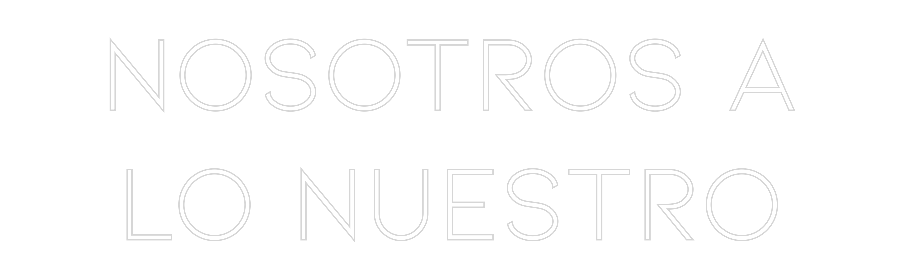Neon personalizado: Nosotros a
l...