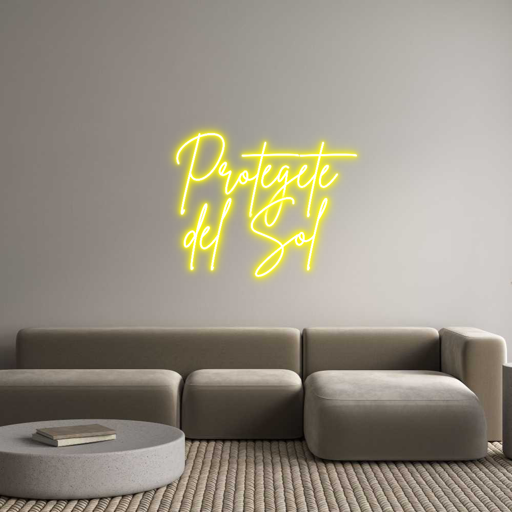Neon personalizado: Protégete
de...