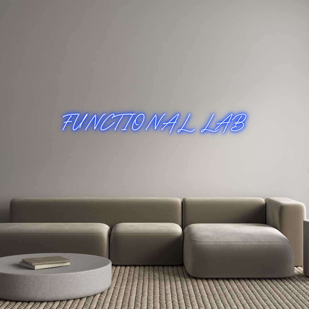 Neon personalizado: FUNCTIONAL LAB