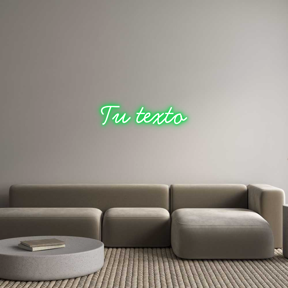 Neon personalizado: Tu texto