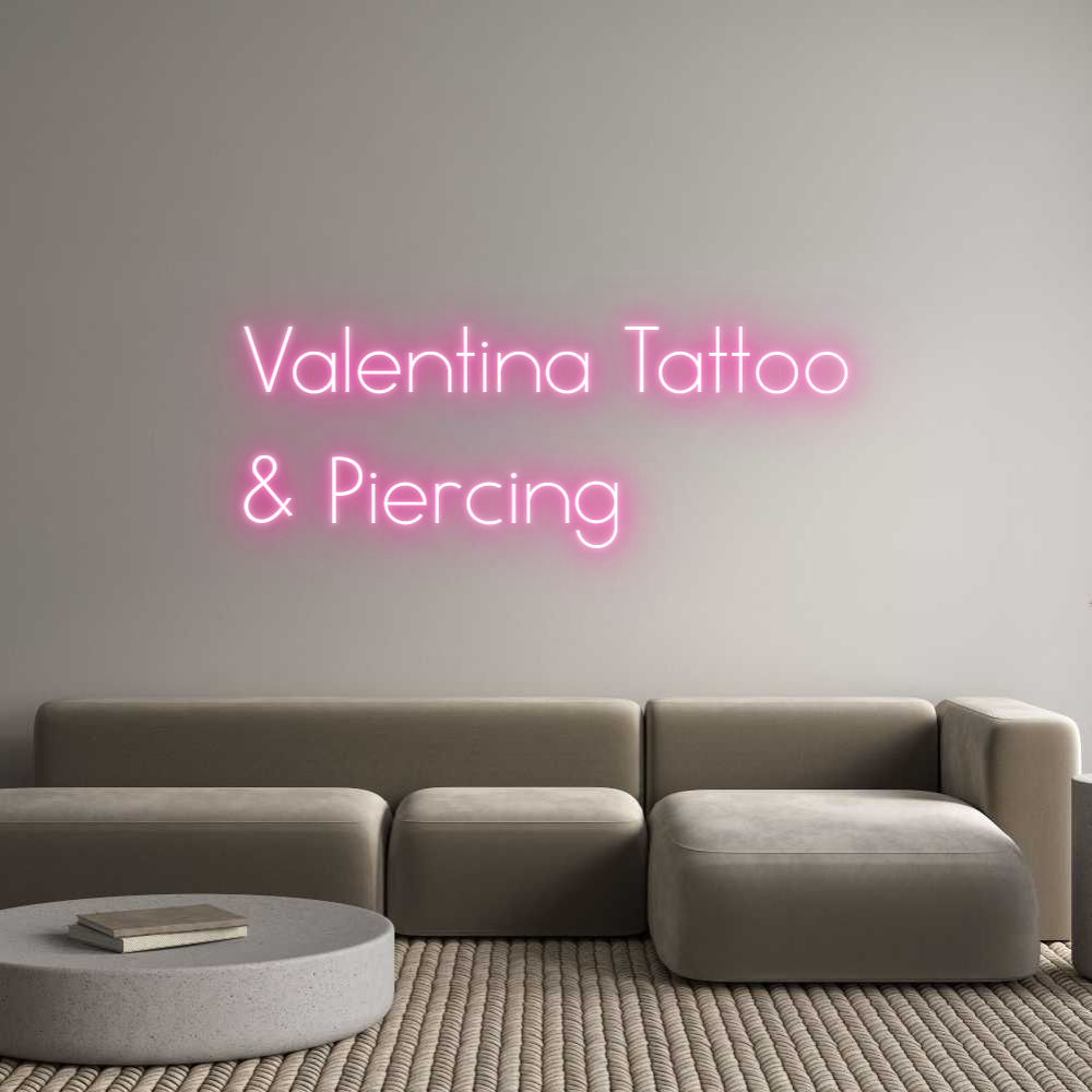 Neon personalizado: Valentina Tat...