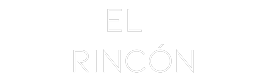 Neon personalizado: EL
RINC...
