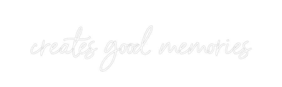 Neon personalizado:
creates goo...