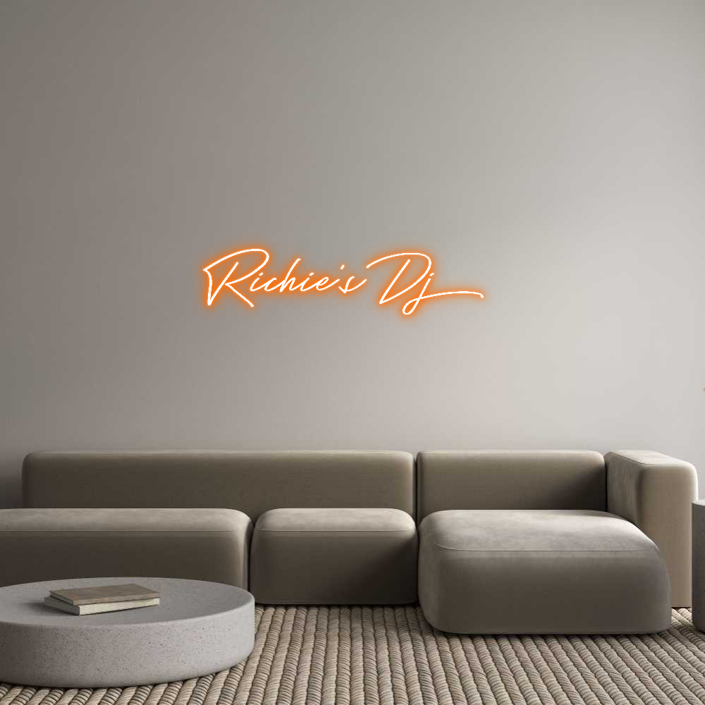 Neon personalizado: Richie’s Dj