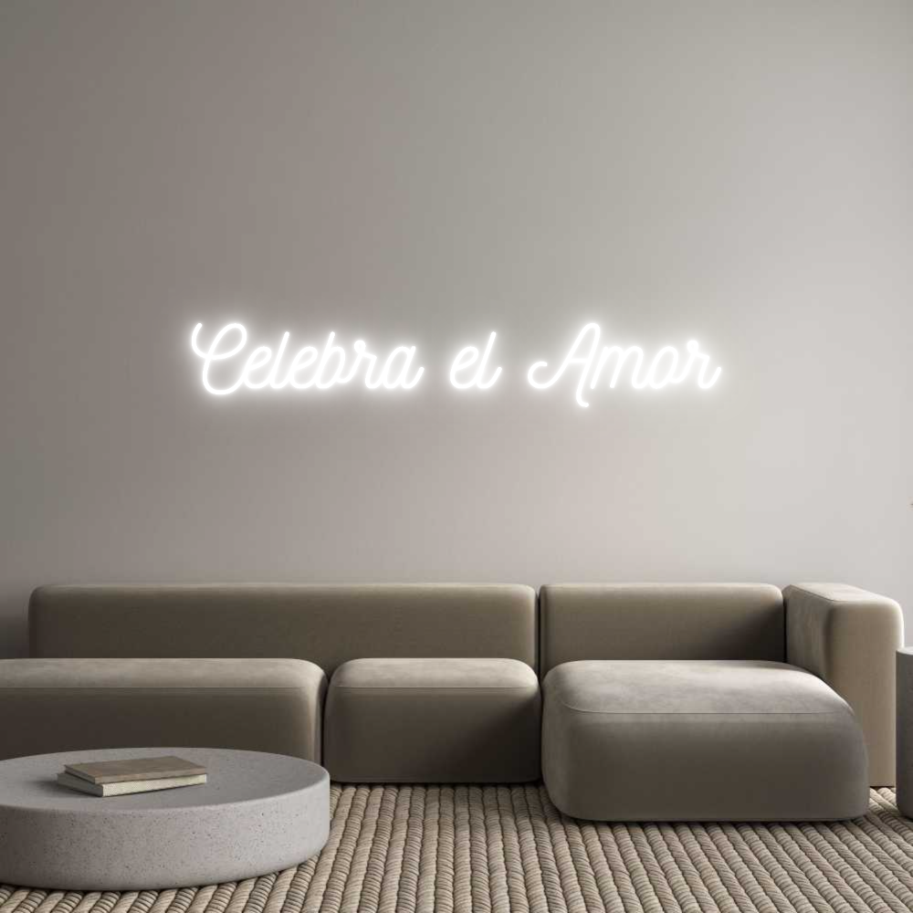 Neon personalizado: Celebra el Amor