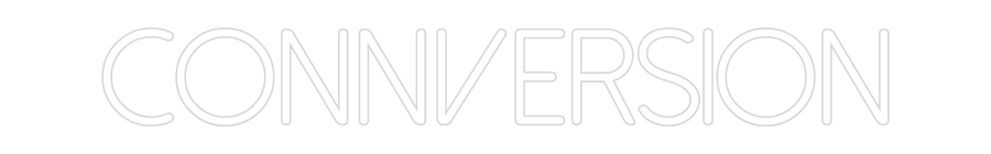 Neon personalizado: CONNVERSION