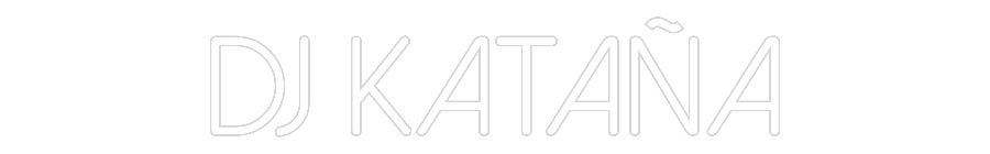 Neon personalizado: DJ KATAÑA