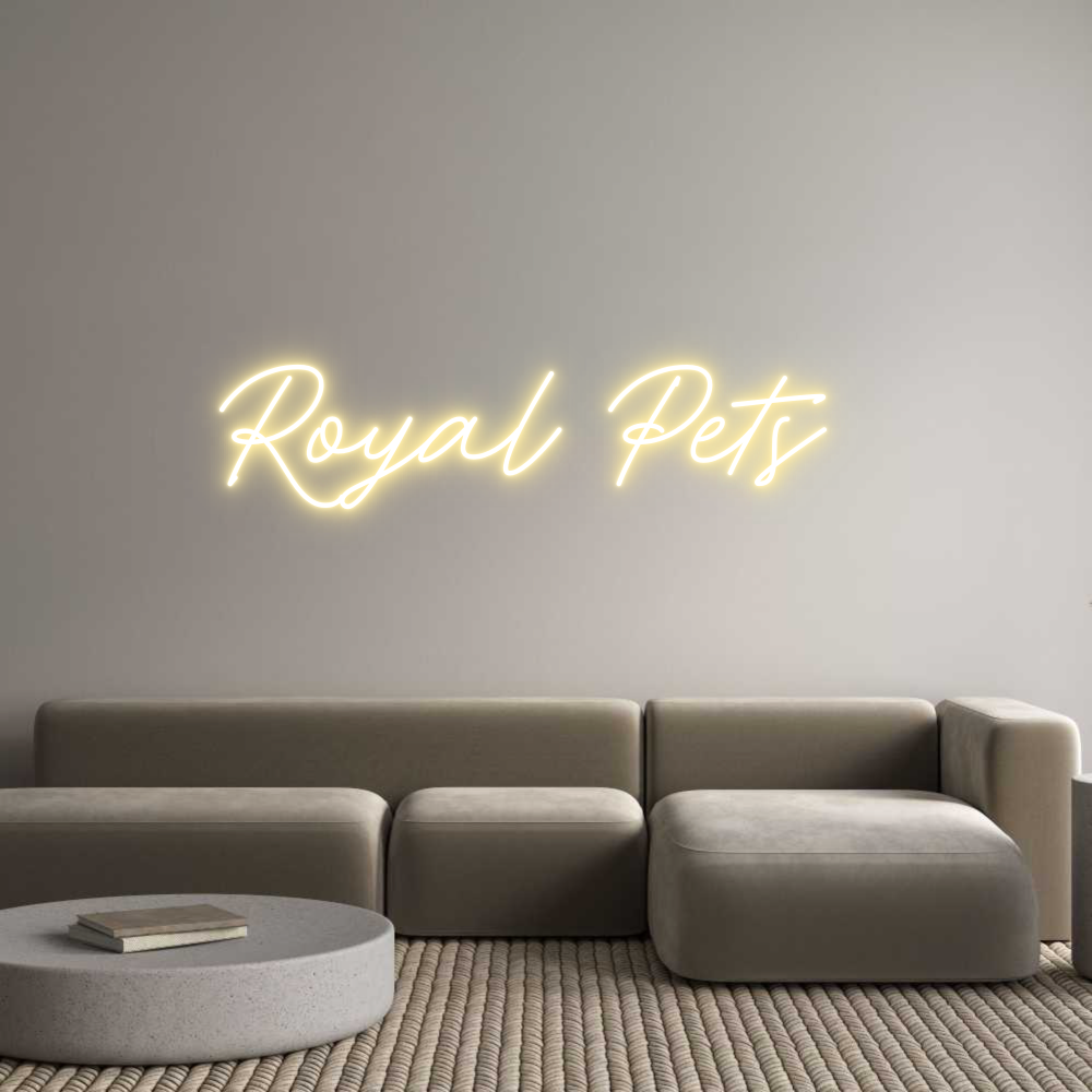 Neon personalizado: Royal Pets