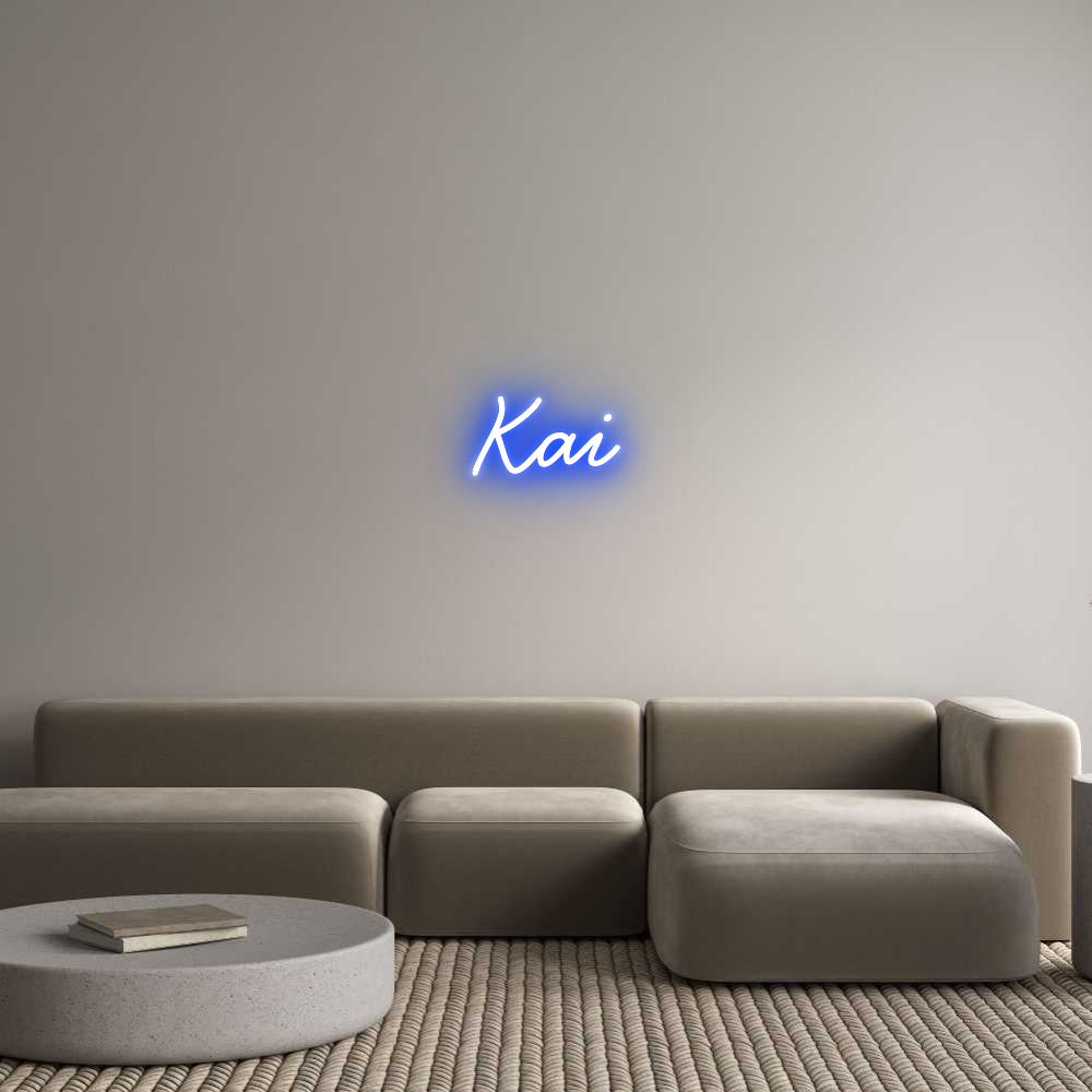 Neon personalizado: Kai