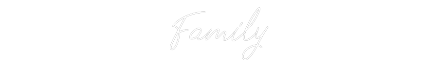Neon personalizado: Family