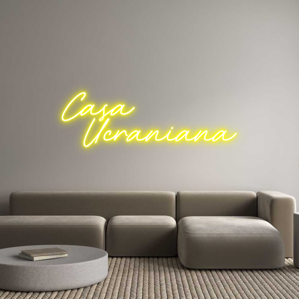 Neon personalizado: Casa
Uc...