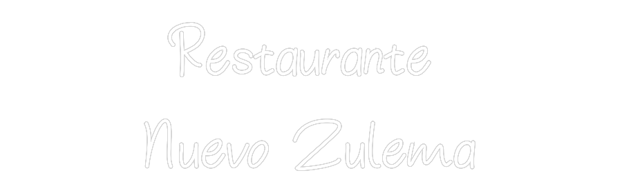 Neon personalizado: Restaurante
...