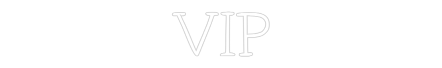 Neon personalizado: VIP