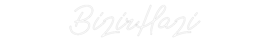 Neon personalizado: BizirHazi