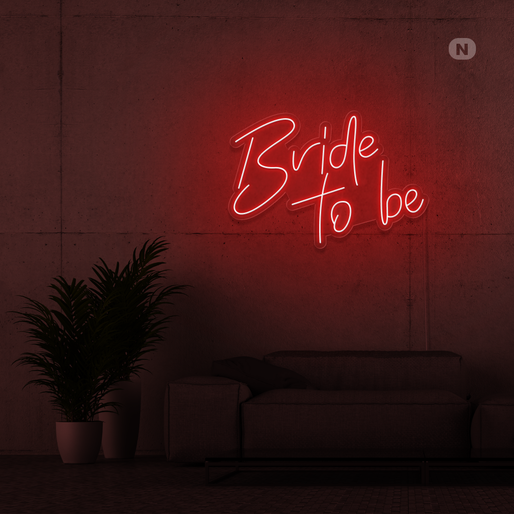 Cartel neon Bride To Be