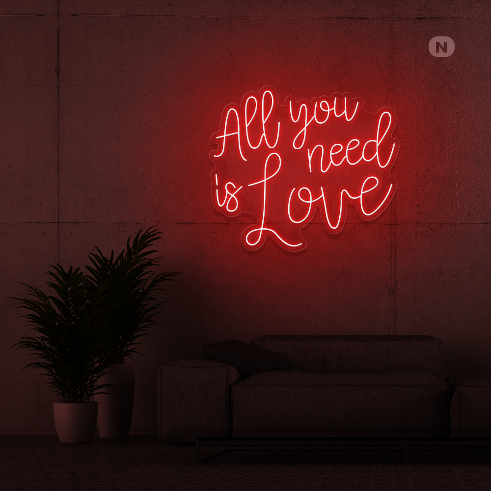 Cartel neon Love