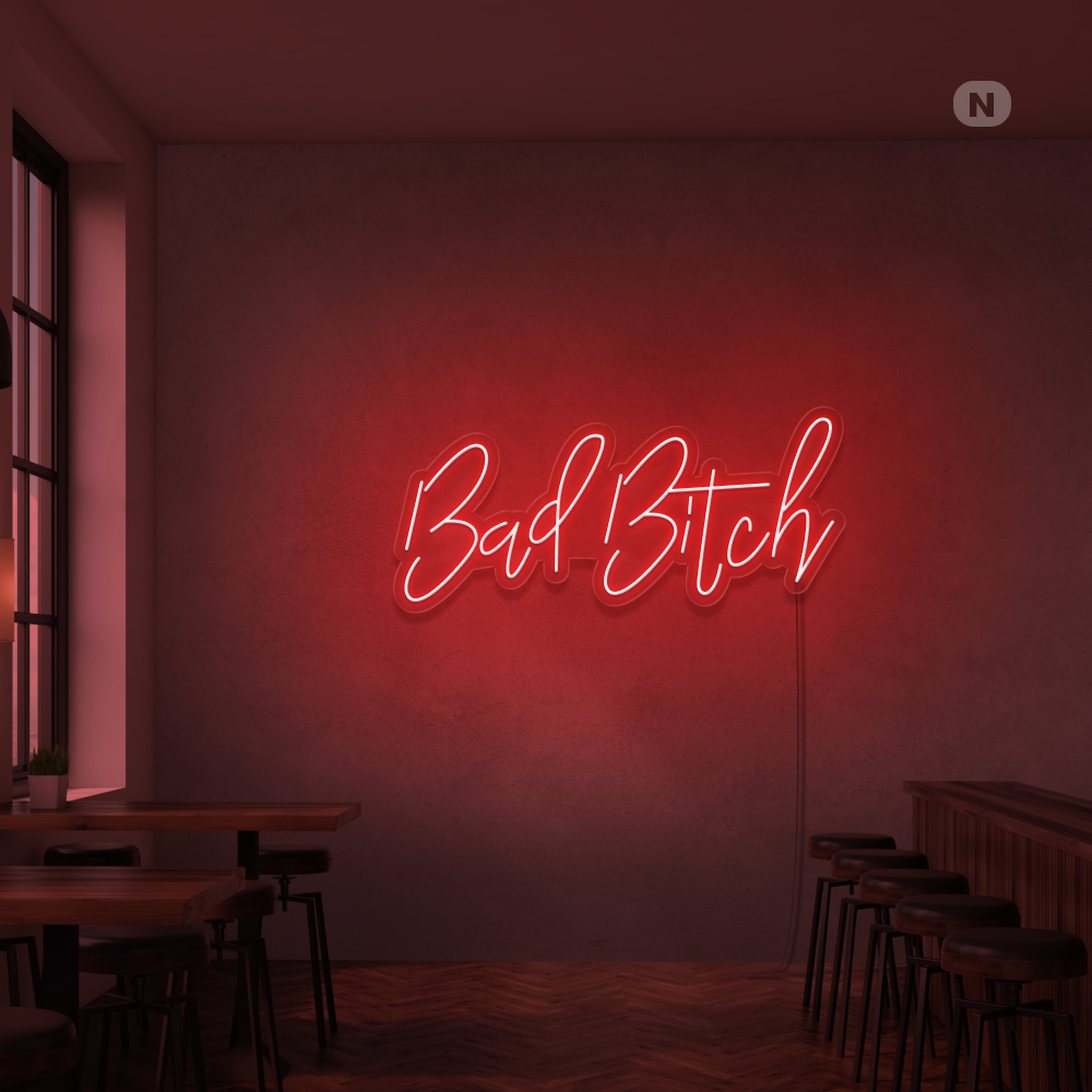 Cartel neon Bad Bitch