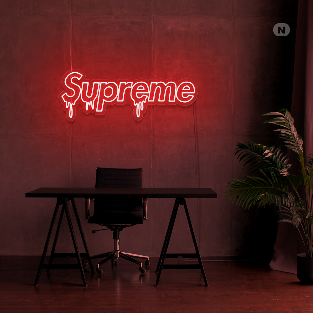 Cartel neon Supreme
