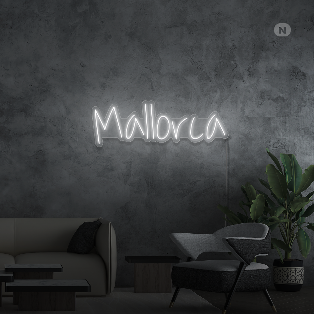 Cartel Neon Mallorca