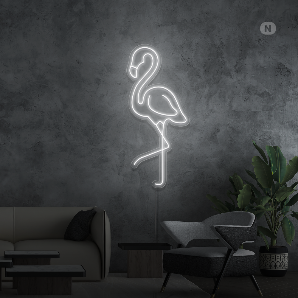 Cartel neon Flamingo