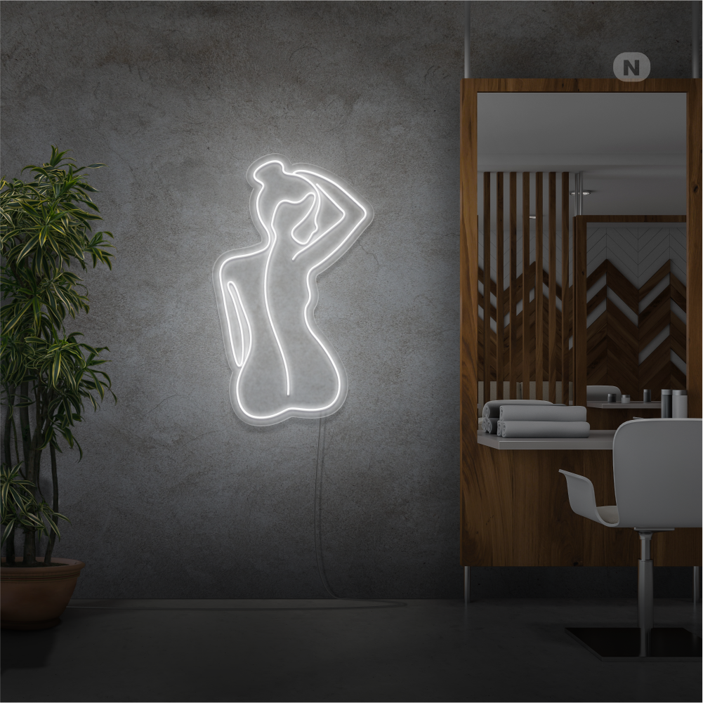Cartel neon Cuerpo
