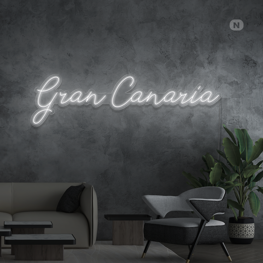 Cartel Neon Gran Canaria