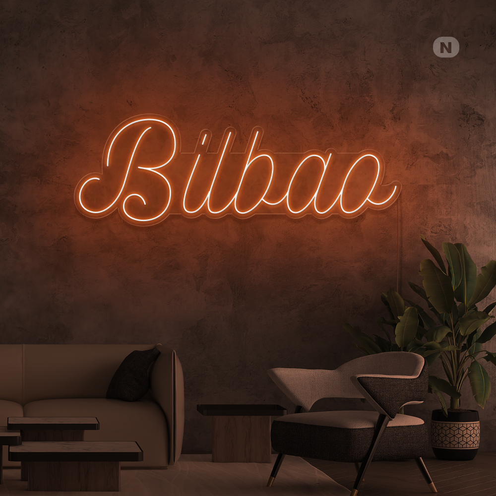 Cartel Neon Bilbao