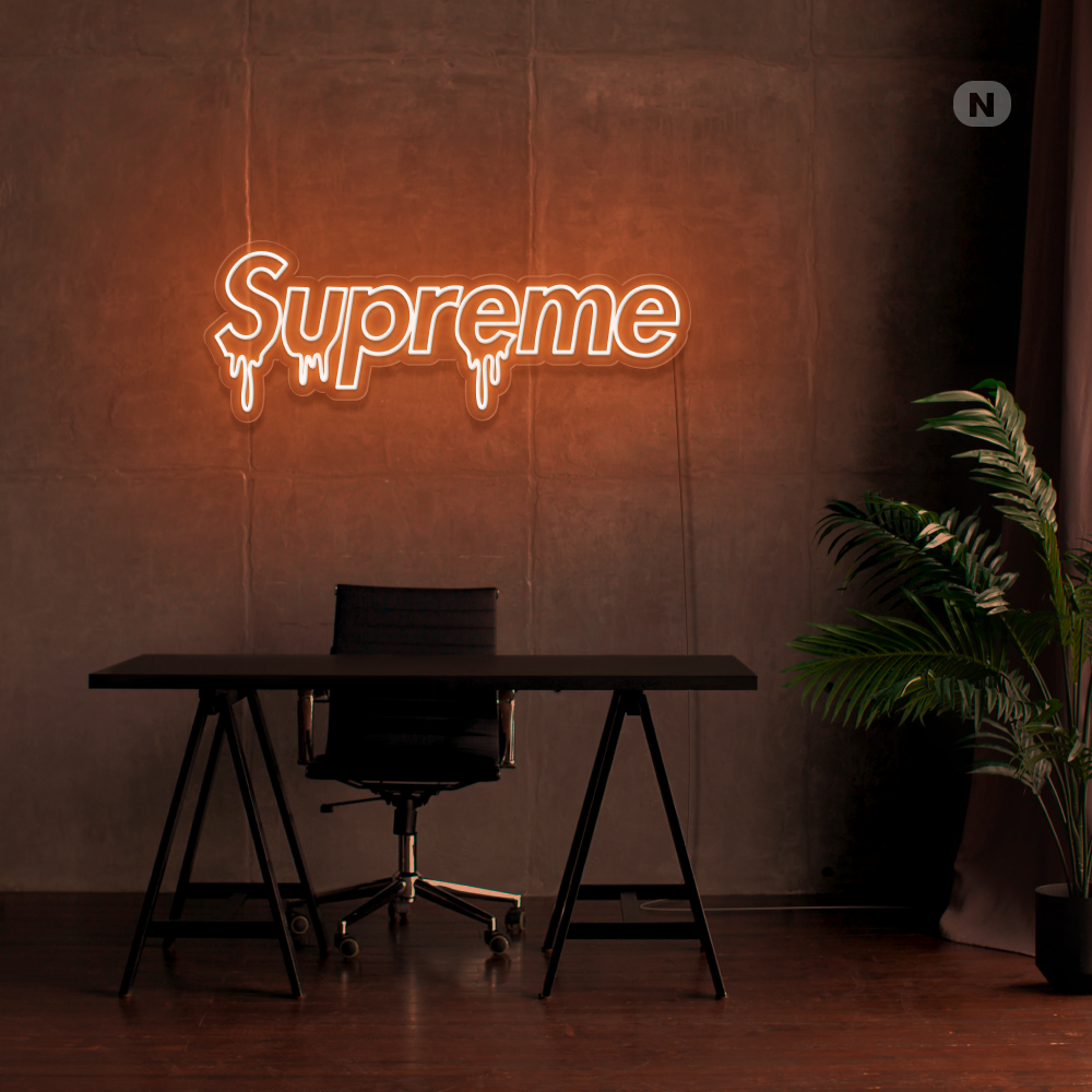 Cartel neon Supreme