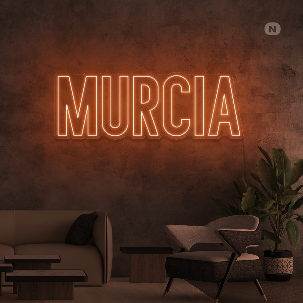 Cartel Neon  MURCIA
