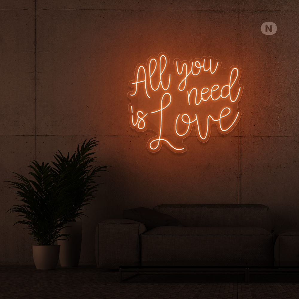 Cartel neon Love
