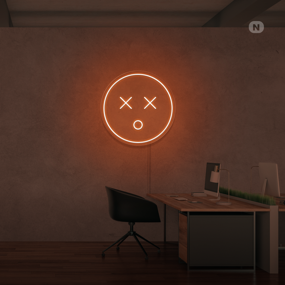 Cartel Neon Emoji