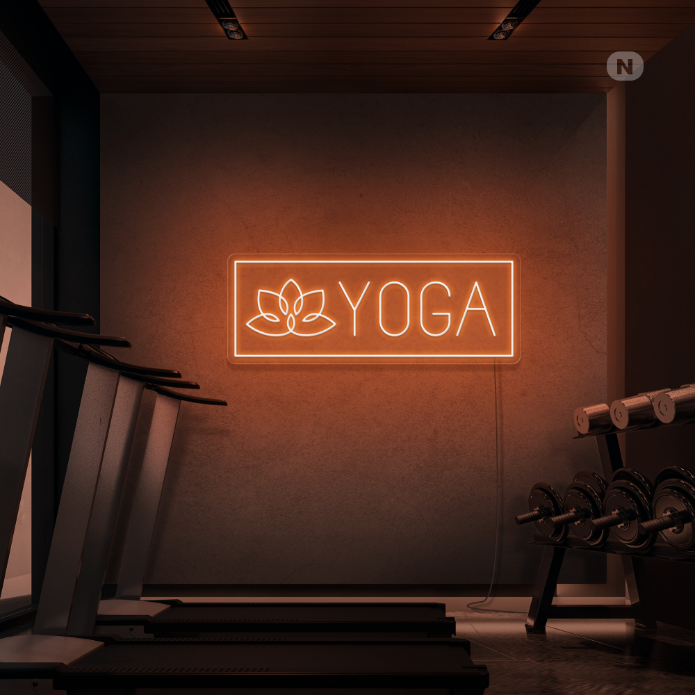 Cartel neon Yoga