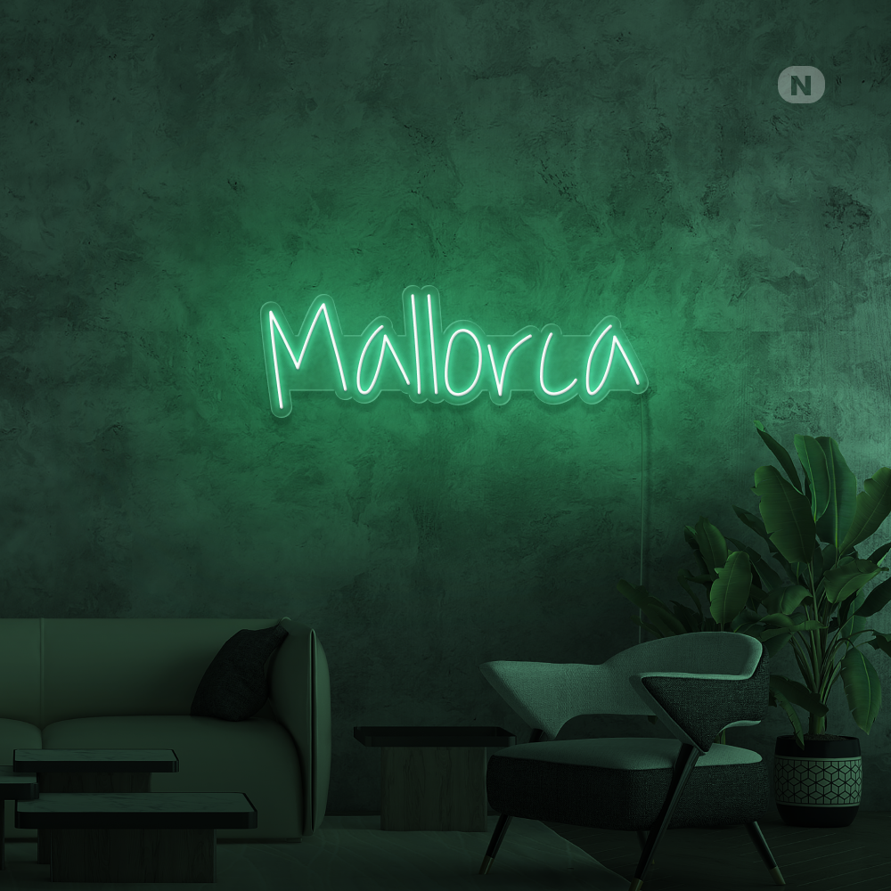 Cartel Neon Mallorca