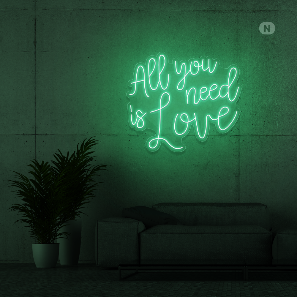 Cartel neon Love
