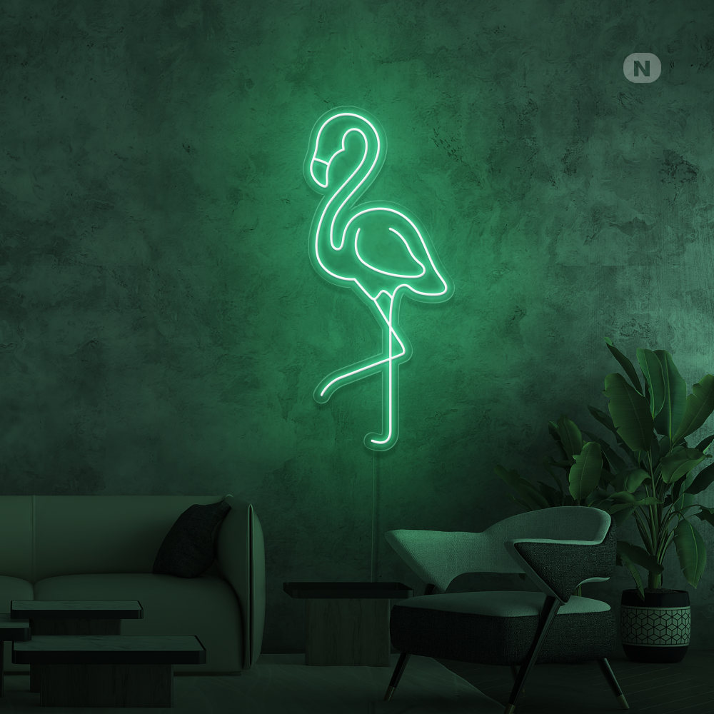 Cartel neon Flamingo