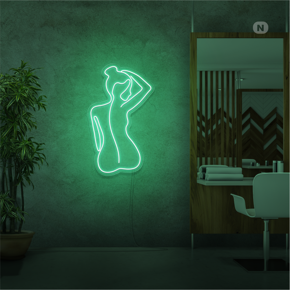 Cartel neon Cuerpo